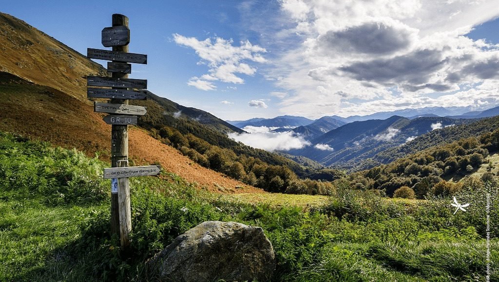 col de la core en Pyrénées