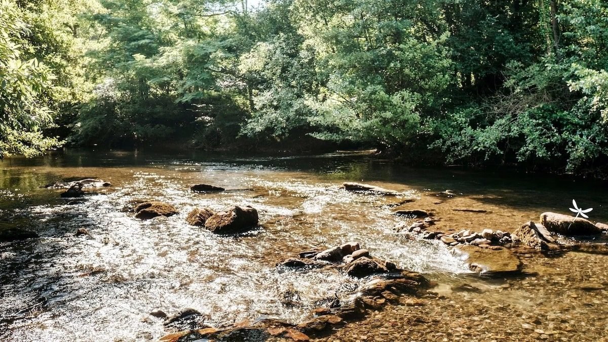 Camping en Ariège en bord de rivière